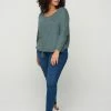 Zizzi Blouse - Green 7 Zizzi Blouse - Green -France Zizzi Soldes 2022 3a0257897938428195e570725db7cfea