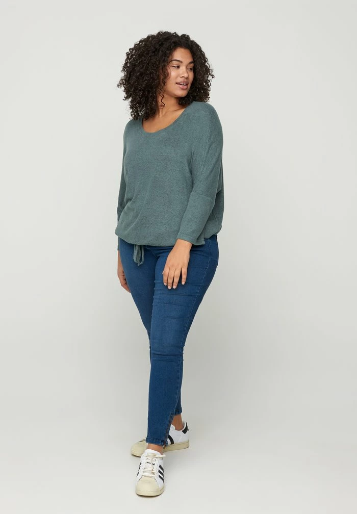Zizzi Blouse - Green 2 Zizzi Blouse - Green – Image 2