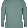 Zizzi MIT LANGEN ÄRMELN - T-shirt à Manches Longues - Silver Pine -France Zizzi Soldes 2022 3a38a5b103014af79207901dde3acb24