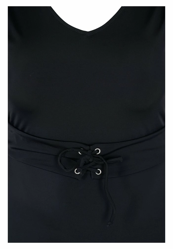 Zizzi WITH DRAWSTRING DETAILS - Maillot De Bain - Black 3 Zizzi WITH DRAWSTRING DETAILS - Maillot De Bain - Black – Image 3