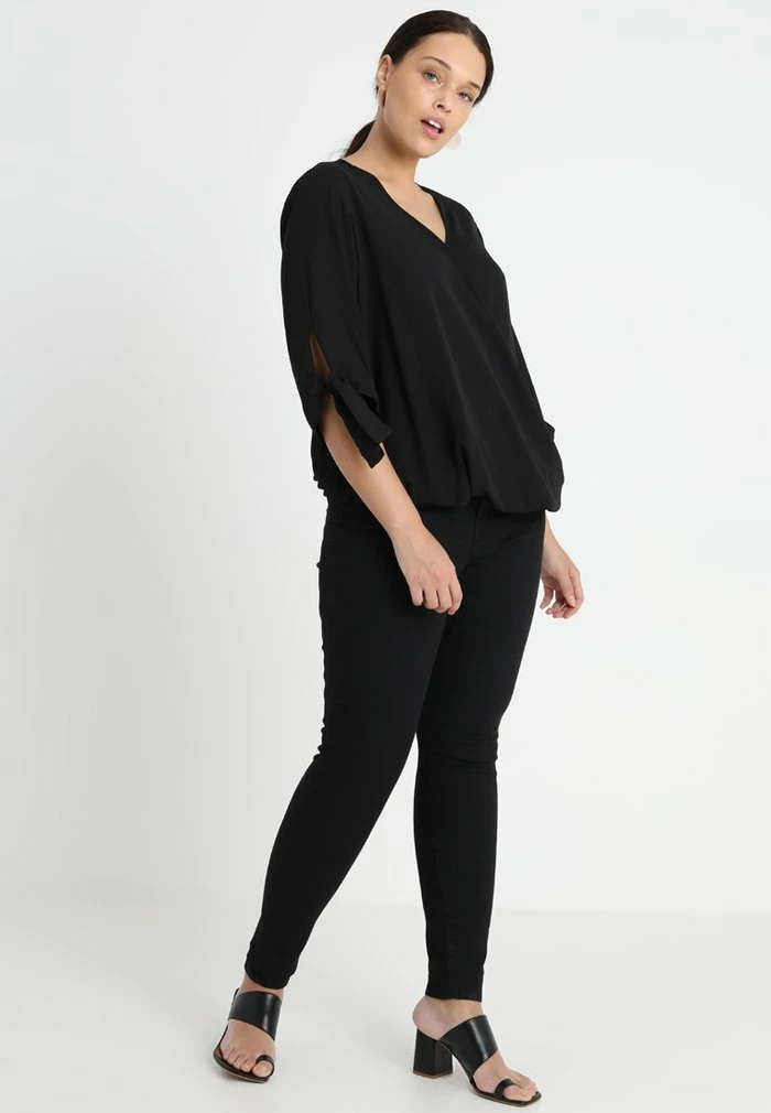Zizzi LONG AMY - Jean Slim - Black 2 Zizzi LONG AMY - Jean Slim - Black – Image 2