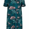 Zizzi Chemise De Nuit / Nuisette - Deep Teal Flower -France Zizzi Soldes 2022 3ac1778b813245f19a4650654c5dd426