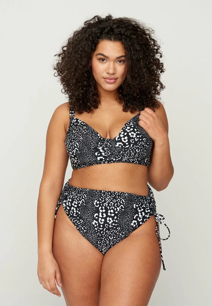Zizzi Bas De Bikini - Black 1 Zizzi Bas De Bikini - Black