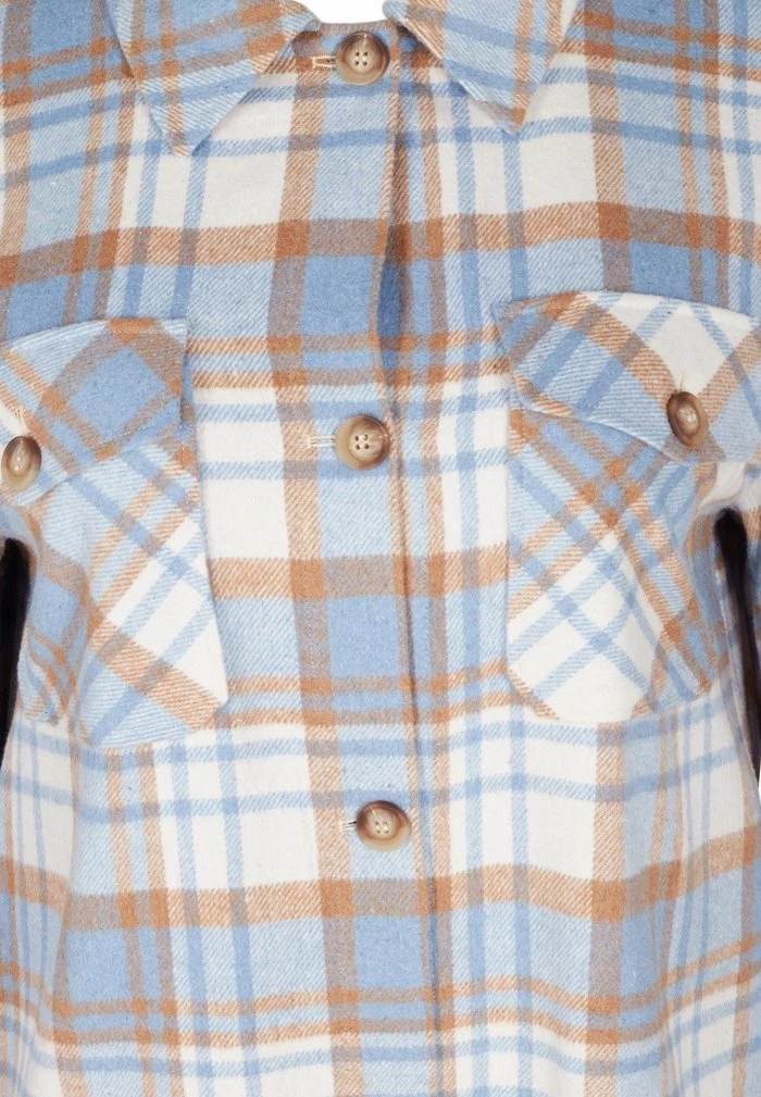 Zizzi Manteau Classique - Blue 3 Zizzi Manteau Classique - Blue – Image 3