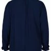 Zizzi SMOCK AND RUFFLE DETAILS - Blouse - Navy Blazer -France Zizzi Soldes 2022 3b7c8a05ce4e4b668df724c7ea6418a7
