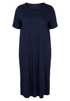Zizzi WITH SIDE SLITS - Robe En Jersey - Night Sky