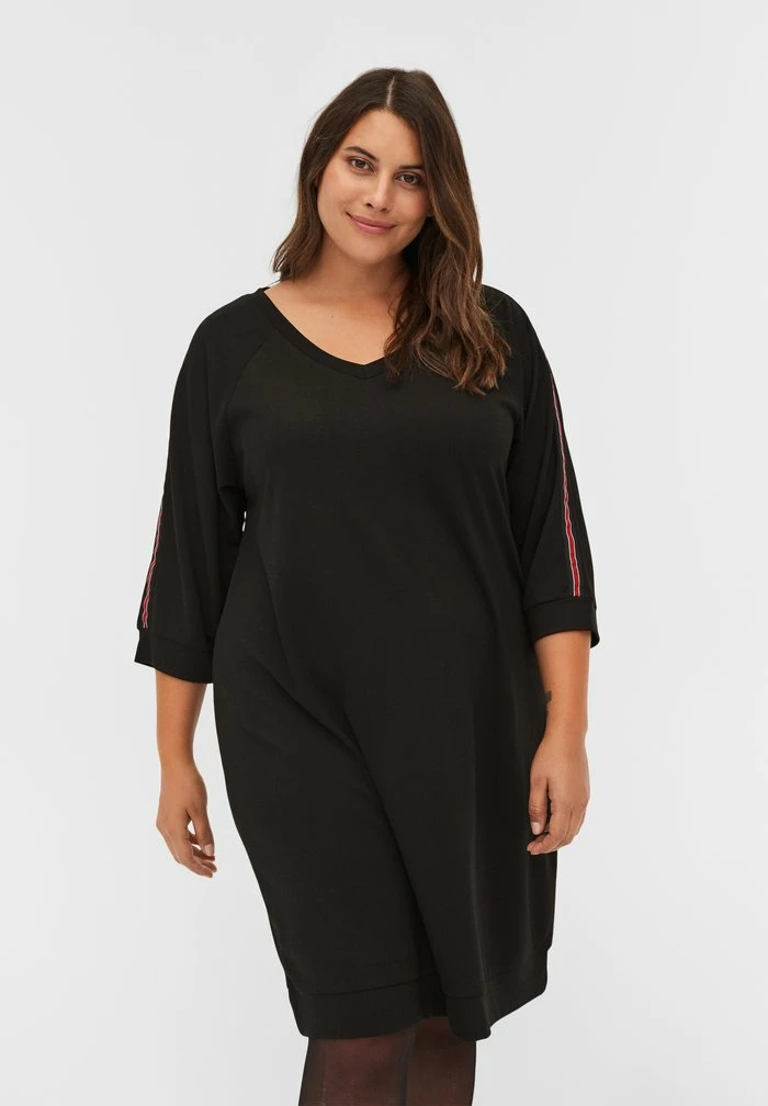 Zizzi KJOLE - Robe De Jour - Black 1 Zizzi KJOLE - Robe De Jour - Black