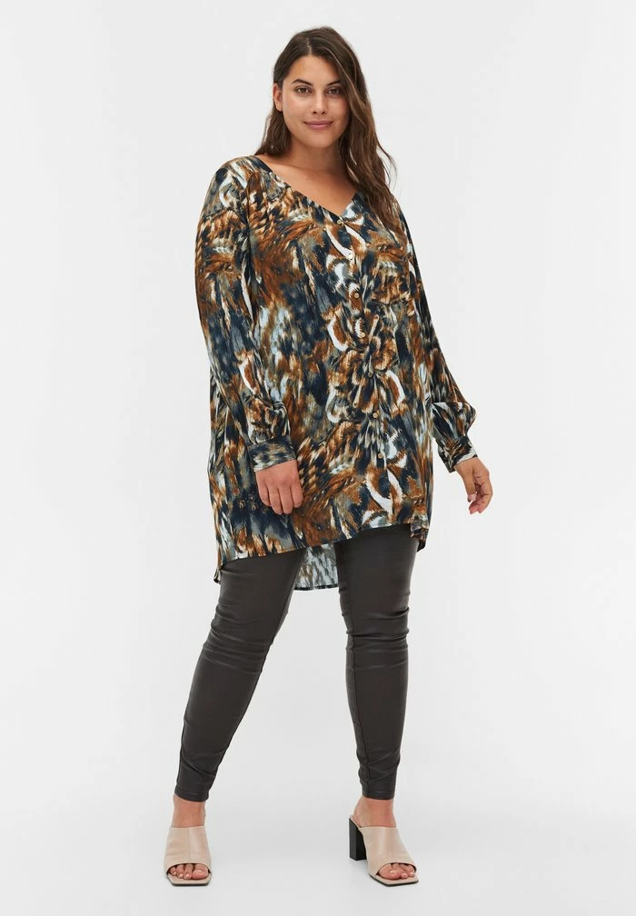 Zizzi Tunique - Rubber Aop 2 Zizzi Tunique - Rubber Aop – Image 2