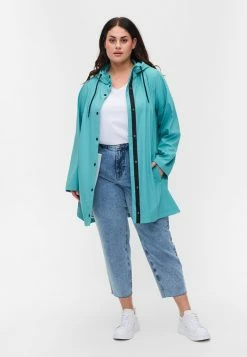 Zizzi Parka - Turquoise