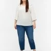 Zizzi Blouse - White -France Zizzi Soldes 2022 3e42bbc4201a49708cf6c6c3334ee86f