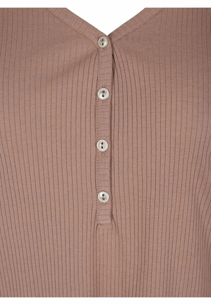 Zizzi Blouse - Deep Taupe 5 Zizzi Blouse - Deep Taupe – Image 5