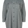 Zizzi Tunique - Grey -France Zizzi Soldes 2022 3fae19a5b1944c90ab8c4ff52194f67b