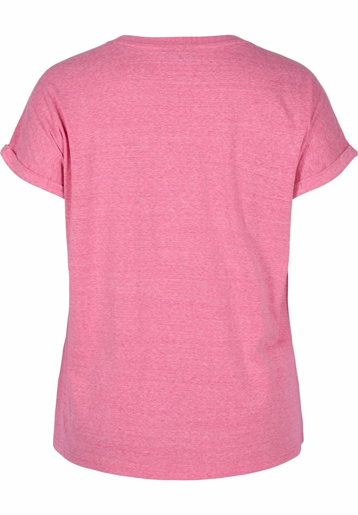 Zizzi T-shirt Imprimé - Pink 3 Zizzi T-shirt Imprimé - Pink – Image 3