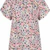 Zizzi Blouse - Dusty Flower Mix -France Zizzi Soldes 2022 412ab28e79a841c28885fbb727d0023e