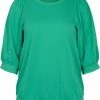 Zizzi MIT RUNDHALS UND 3/4-ÄRMELN - Sweatshirt - Mint -France Zizzi Soldes 2022 41ede89143c5401aaec30422e4a850fc