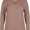 Zizzi Blouse - Deep Taupe 9 Zizzi Blouse - Deep Taupe -France Zizzi Soldes 2022 431171d1eed547d4a1f78fd0e60dd70f