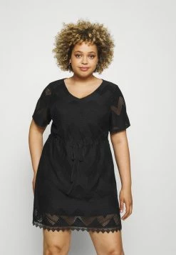 Zizzi MALEXANDRA TUNIC - Blouse - Black