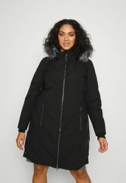 Zizzi MLUXA COAT - Veste D'hiver - Black