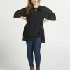 Zizzi Blouse - Black -France Zizzi Soldes 2022 45c25354f7e74dcbac2be5bf0630b10c