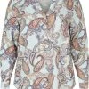Zizzi Blouse - Winter Sky Paisly -France Zizzi Soldes 2022 45e87a853e4a440781eaee619cf8aecd