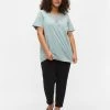 Zizzi Blouse - Silver Blue -France Zizzi Soldes 2022 4683407fb620475eacd20cccc301f11f