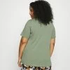 Zizzi PLUS - T-shirt Basique - Agave Green -France Zizzi Soldes 2022 48220799e28a41e982b31a7c643c7b89