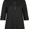 Zizzi Blouse - Black 6 Zizzi Blouse - Black -France Zizzi Soldes 2022 4893de40f75e41c5b5487585c837f190