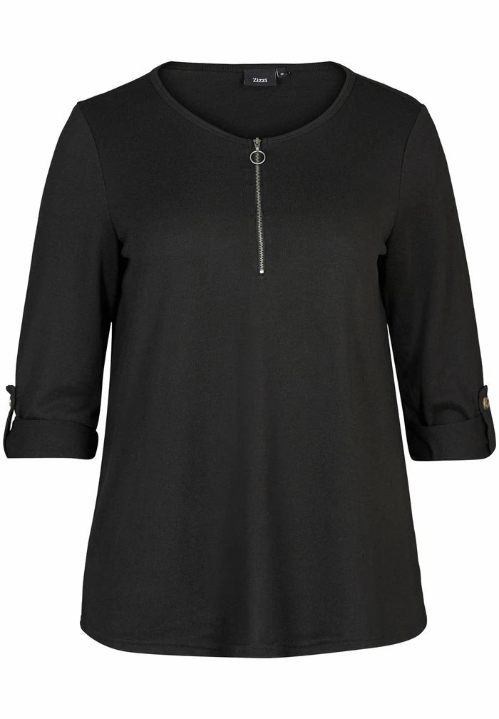Zizzi Blouse - Black 2 Zizzi Blouse - Black – Image 2