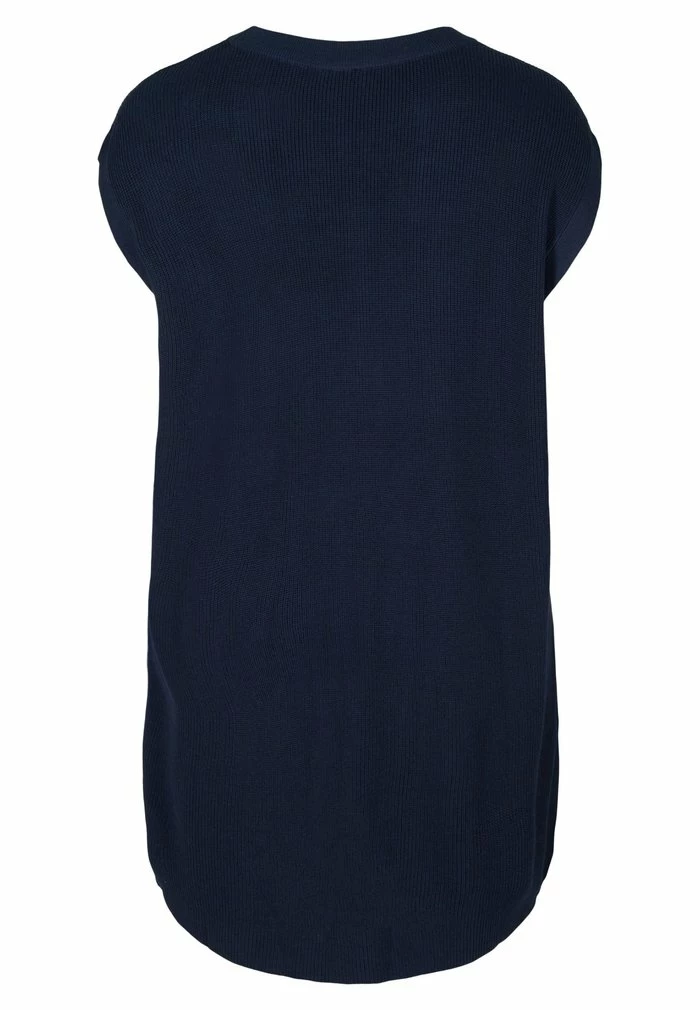 Zizzi MIT SCHLITZ - Pullover - Navy Blazer 5 Zizzi MIT SCHLITZ - Pullover - Navy Blazer – Image 5