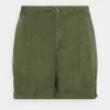 Zizzi TAMMY - Short - Kaki/green -France Zizzi Soldes 2022 495d90754e4b4613bc42b28efefc8e2e