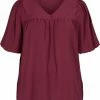 Zizzi Blouse - Zinfandel -France Zizzi Soldes 2022 4998e0791fcb4944977716a8cffd8d6e