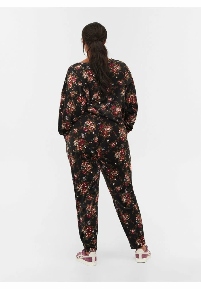 Zizzi MIT TASCHEN UND BLUMENPRINT - Pantalon De Survêtement - Flower Aop 2 Zizzi MIT TASCHEN UND BLUMENPRINT - Pantalon De Survêtement - Flower Aop – Image 2