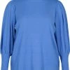Zizzi MIT DEKORATIVEN - Pullover - Ultramarine Mel -France Zizzi Soldes 2022 4b85290c72ef417e823720dac7f06553