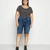 Zizzi Short - Blue Denim -France Zizzi Soldes 2022 4b88dc6a9de0442ca3145deac923cb08
