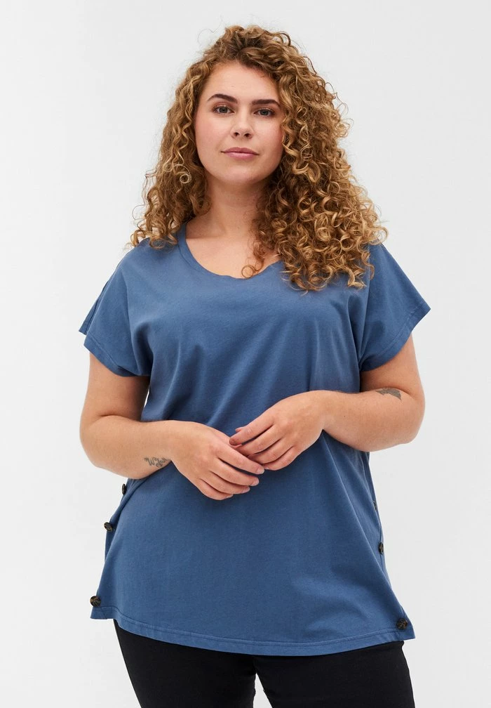 Zizzi T-shirt Imprimé - Grey 1 Zizzi T-shirt Imprimé - Grey