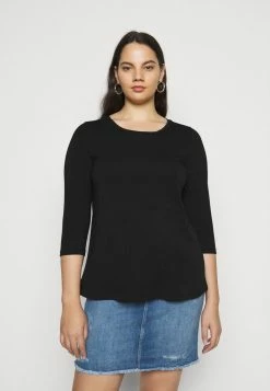 Zizzi T-shirt à Manches Longues - Black