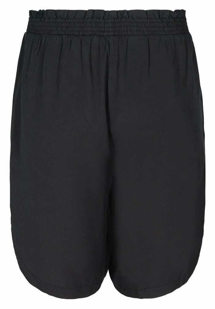 Zizzi LOCKERE MIT SMOCK - Short - Black 5 Zizzi LOCKERE MIT SMOCK - Short - Black – Image 5