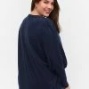 Zizzi MIT DEKORATIVEN - Pullover - Navy Blazer -France Zizzi Soldes 2022 4db30fd9108e431fbec87b53e2fe9a5e