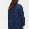 Zizzi Chemisier - Dark Blue Denim -France Zizzi Soldes 2022 4e4841740ea44bd7b1b83f0c59ad0bf2