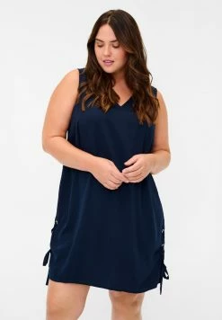 Zizzi Robe De Jour - Medieval Blue