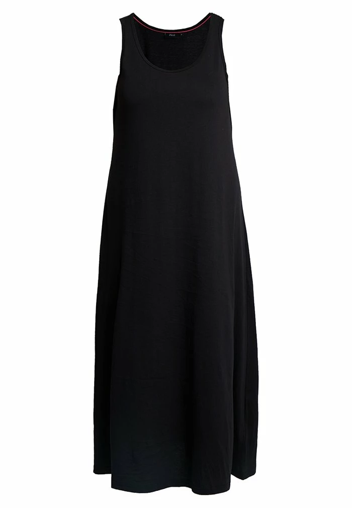 Zizzi VMINA DRESS - Robe En Jersey - Black 4 Zizzi VMINA DRESS - Robe En Jersey - Black – Image 4