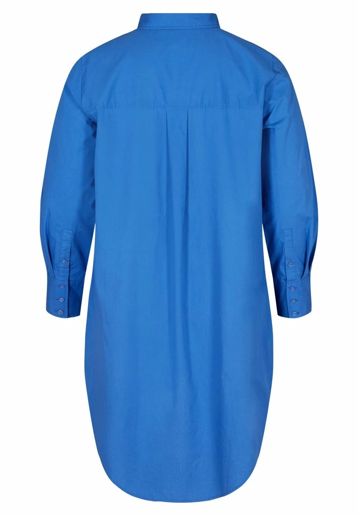 Zizzi Chemisier - Dazzling Blue 2 Zizzi Chemisier - Dazzling Blue – Image 2