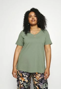 Zizzi PLUS - T-shirt Basique - Agave Green