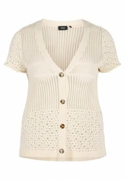 Zizzi Gilet - Warm Off White