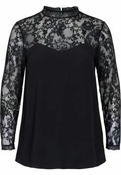 Zizzi LANGARM - Blouse - Black