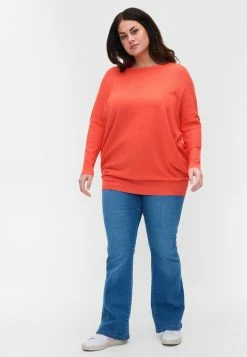 Zizzi Pullover - Coral