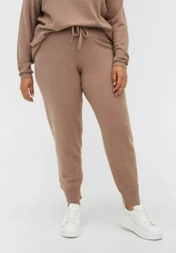 Zizzi Pantalon De Survêtement - Iron Mel.