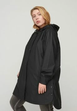 Zizzi CARAINY - Veste Imperméable - Black