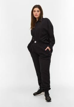 Zizzi Pantalon De Survêtement - Black