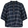 Zizzi TERNET MED KNAPPER OG BINDEDETALJE - Blouse - Black Check Comb -France Zizzi Soldes 2022 5235b85989a844098589b0e28f3b06f0